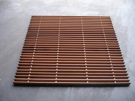 Van Gent Hardwood slat