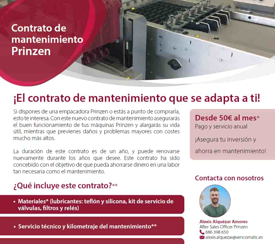 folleto informativo contrato mantenimiento